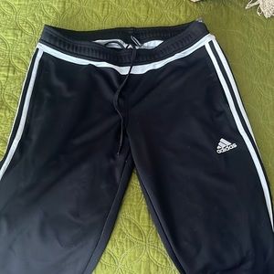 Black Adidas pants